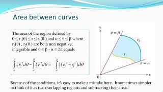 Length and Areas connected to Polar Coordinates [upl. by Eedolem]