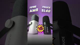 Fduce SL40 vs Fifine AM8 mic comparison shorts mictest [upl. by Proudman]