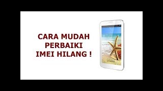 Cara Root Tab advan E1c promengatasi imei hilang begini cara mengatasinya 100 done [upl. by Aramak863]