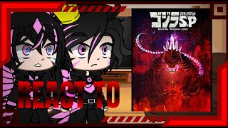 Kaiju react to Godzilla singular point Amv Gacha club Godzilla and Kong [upl. by Ahsyen]