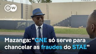 Moçambique quotCNE só serve para chancelar as fraudes do STAEquot [upl. by Trill48]