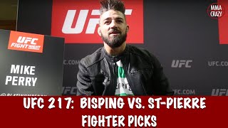 UFC 217 Michael Bisping vs Georges StPierre Fighter Picks  MMA Crazy [upl. by Votaw]