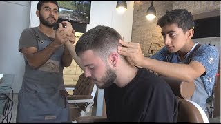 ASMR Turkish Barber FaceHead and Body Massage 173 [upl. by Ennail296]