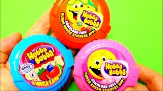 Original Hubba Bubba Mega Long Chewing Bubble Gum Orange Cola Fancy Fruit amp Triple Mix [upl. by Bobbie]