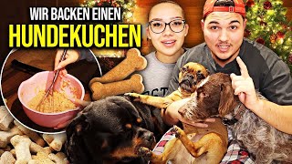 Wir backen einen Hundekuchen… 🐶 ES GING SCHIEF😭 [upl. by Aitetel]