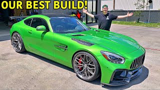 Our Wrecked Mercedes AMG GTS Gets Fully Assembled [upl. by Eulalee]