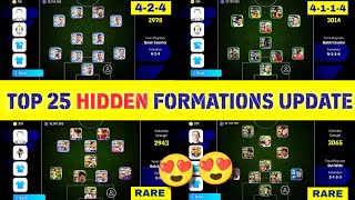 New Formations Update With Playstyle Guide In eFootball 2024 Mobile [upl. by Dobrinsky652]