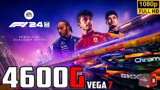 F1 2024 All race tracks  RYZEN 5 4600G  VEGA 7  BENCH  1080p [upl. by Neenej]