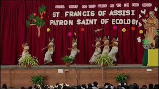 Yahova Na Mora LaalinchenuOur School Performance  ARADHYA MEDAPALLI [upl. by Lupiv718]