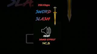 Sword slash sounds effect  256 Kbps  NCS  Sword Sound Effect  Hit like👍If you got it viral [upl. by Gnirps]