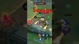 Alucard 1 vs 5 savage mobilelegends mlbb [upl. by Victor971]