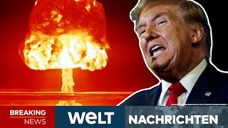 DONALD TRUMP Nach dem NATOHammer Jetzt diskutiert Europa über eigene Atombombe  WELT NEWSSTREAM [upl. by Wellesley]