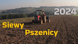 Uprawa i Siew pszenicy 2024 ✔ Ursusy i Władimirec w obiektywie ✔ [upl. by Mosa]