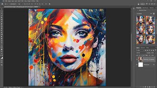 New Generate Entire AI Images in Photoshop with Adobe Firefly [upl. by Anawd]