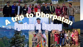 Dhorpatan  Pyuthan to Baglung Memorable day  Dhorpatan Baglung  Nepal [upl. by Dobrinsky]