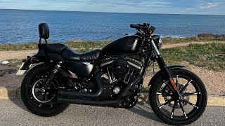 Harley Davidson iron 883 2019  Primeras impresiones  Español [upl. by Geithner338]