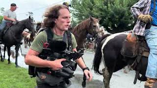 2024 Chincoteague Pony Penning Parade [upl. by Eiraminot]