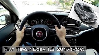 Fiat  Tipo  Egea 13 95hp 2017  POV  Test Sürüşü  Test Drive [upl. by Edialeda]