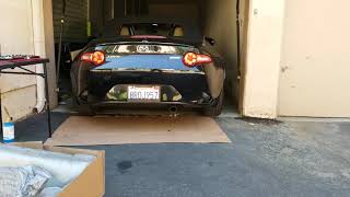 Goodwin Racing  RoadsterSport Race exhaust for ND Miata [upl. by Iramat965]