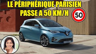 LE PÉRIPHERIQUE PARISIEN PASSE A 50 KMH [upl. by Ydolem]