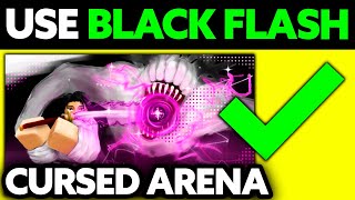 How To Use Black Flash in Cursed Arena Mobile 2024  Step by Step [upl. by Ajna]