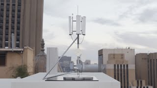 The Installation of a Base Station Mounted on the Terrace of an Apartment Building [upl. by Jase]