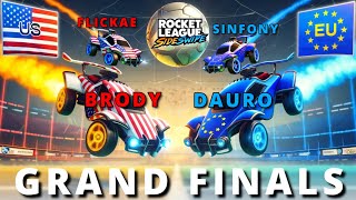 The 4 Best Sideswipe Players in the World face off in a 2v2s Grand Final for 200 EU vs US [upl. by Kaine]