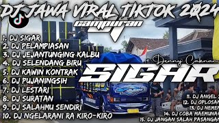 DJ SIGAR X PELAMPIASAN X SELENDANG BIRU  DJ JAWA VIRAL TIKTOK 2024 CAMPURAN  SOUNDRENALINE HOREG [upl. by Leirud]