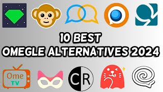 10 Best Omegle Alternatives in 2024  Best Random video chat websites 2024 [upl. by Baecher]