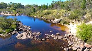 drone bombay reserve nsw free camp braidwood shoalhaven river [upl. by Ydarb700]