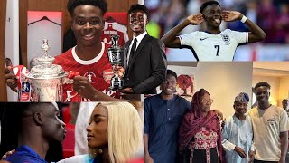 Découvrez la famille de Bukayo Saka [upl. by Ennovyahs78]