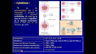 12 IMMUNOLOGIE S5  Molécules du SI  Cytokines amp Complément [upl. by Swenson]