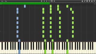 Basto  Again And Again Piano Synthesia [upl. by Azaria358]