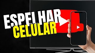 COMO ESPELHAR CELULAR NA TV LG [upl. by Langan]