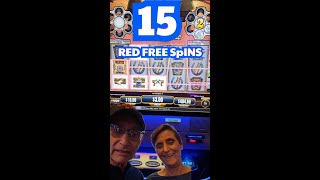 15 red spins on a 1000 bet Silver Dollar Shootout shorts slots casino [upl. by Dorrehs]