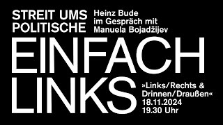 Streit ums Politische »LinksRechts amp DrinnenDraußen« [upl. by Masha681]