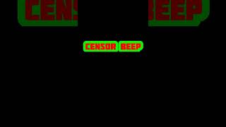 Censor Beep  Sound Effect HD [upl. by Lorolla523]