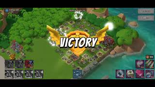 Boom Beach Level 44 Base Attacking  BoomBeach Epic victory [upl. by Auehsoj]