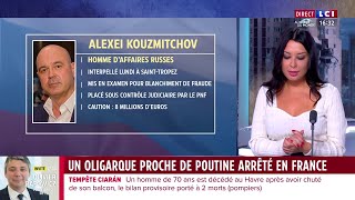 Qui est Alexeï Kouzmitchev cet oligarque russe proche de Poutine arrêté à Saint Tropez lundi [upl. by Graff]