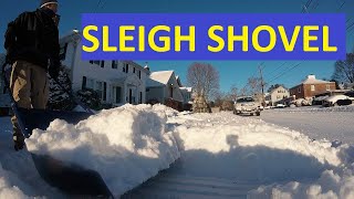 Sleigh Shovel the Best Snow Shovel Ever [upl. by Klein739]