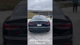 B9 RS5 ResX Resonator Delete Kit by 034 [upl. by Anirol]