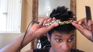 EASIEST WAY TO CURL SHORT HAIR 2020  SHORT HAIR 101 [upl. by Anilram]