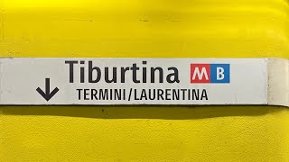 Stazione metro Tiburtina  MB Roma [upl. by Ruggiero679]