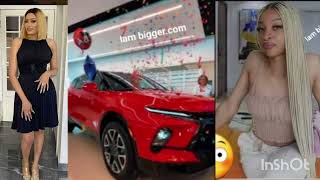 Danielle yul edochie just released a brand new car from her mummy may yul edochie on her 19 birthday [upl. by Crow]