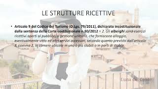 Corso Online Guida Turistica  Imprese turistiche e strutture ricettive alberghiere e paralberghiere [upl. by Adnaloj]