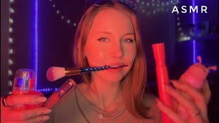 ASMR1HR Pink Trigger Assortment With Clicky Mouth Sounds For Sleep And Tingles✨ [upl. by Nachison]