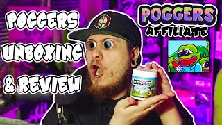 POGGERS DRINK MIX REVIEW UNBOXING [upl. by Ecnerrot13]