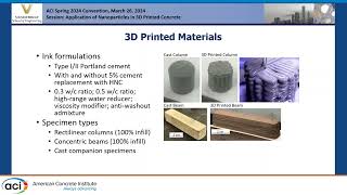 Effect of Halloysite Nanoclay on the Performance of 3D Printed CementBased Materials [upl. by Eenimod]