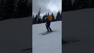 Avalanche airbag deployment Stevens pass… BCA float pack [upl. by Asina]