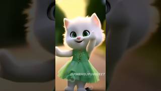 cats dance 🤣😂 cat dance funny shorts trending trend short [upl. by Ynotna]